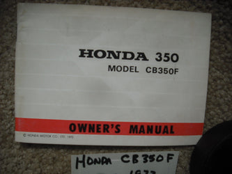 Honda CB350F Manual 3240