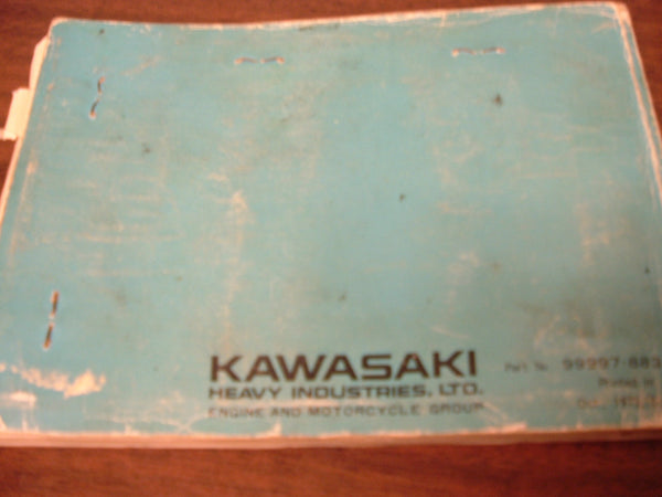 Kawasaki KZ750 Manual
