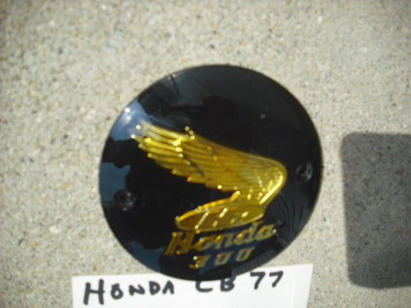 Honda CB77 305 Superhawk  New Reproduction Right Badge 3239