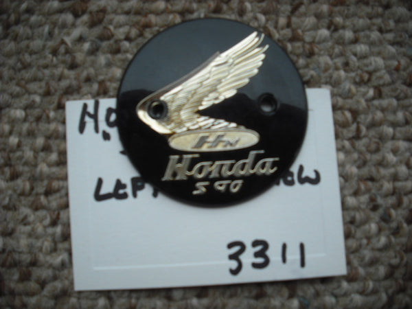 Sold on Ebay 06062017 Honda Super 90 NOS Left Badge sku 3311
