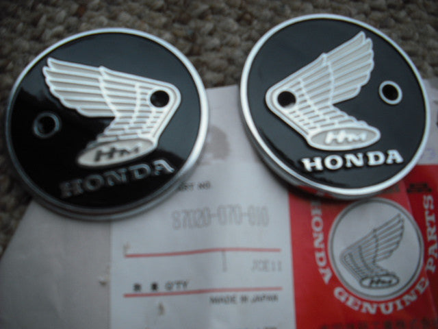 Honda 90 Metal Replacement Badges 87020-070-010