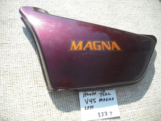Honda VF750C V45 Magna Sidecover NOS New Left  83700-MB1-0100 sku 3337