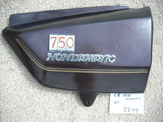 Sold Honda CB750 Hondamatic Right Sidecover  83600-