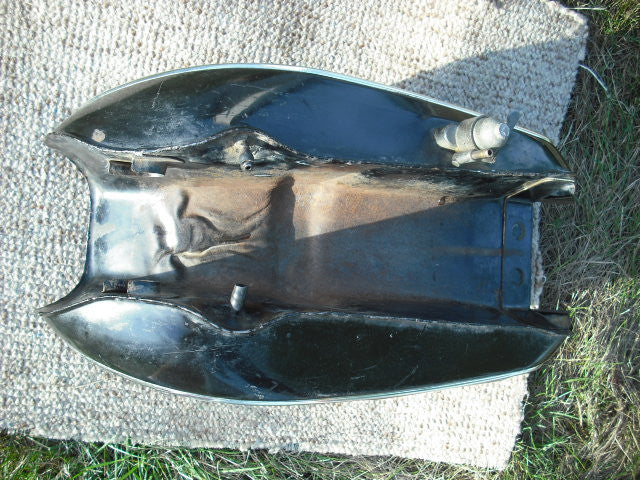 Honda CA200 90cc Black Gas Tank