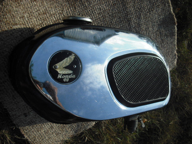 Honda CA200 90cc Black Gas Tank