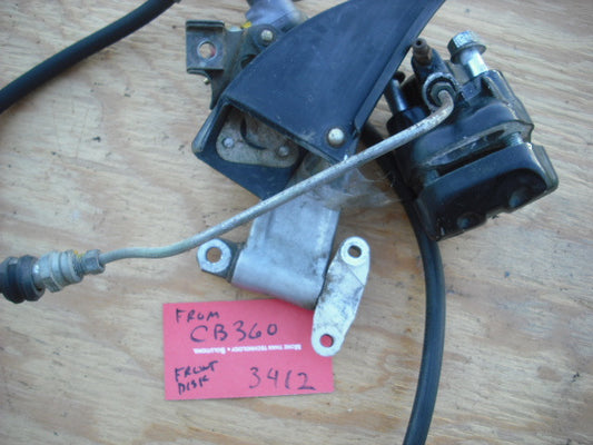 Honda CB360 CL360 Disk Brake Unit sku 3412
