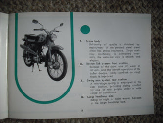 Honda Sport 65 S65 Manual NOS New sku 3449