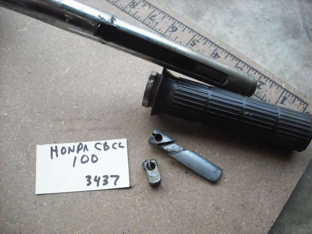 Honda CB100 CL100 Handlebar with throttle 3437