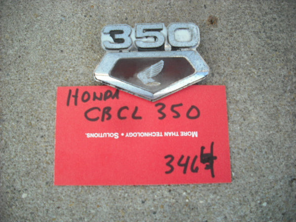 Honda CB350K3 Right Sidecover Badge 3464