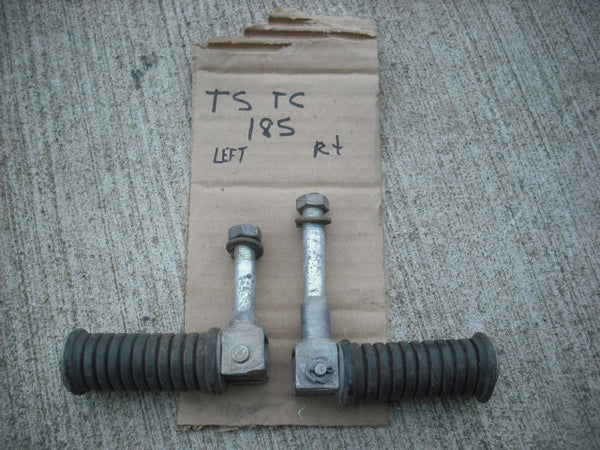 Suzuki TS185 TC185 Rear Foot Pegs