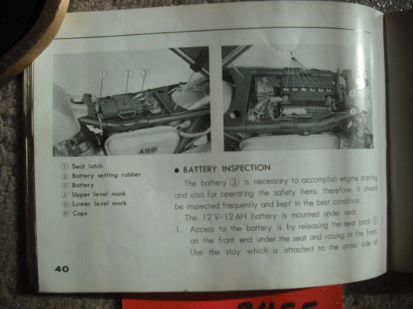 Honda CL450K1 Scrambler Manual