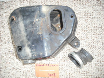 Honda CB500T Right Airbox and cover 3803