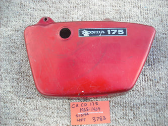 Honda CA175 CD175 sidecover  left sku  3783