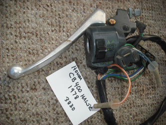 Honda CB400 Hawk Left Switch and lever sku 3830