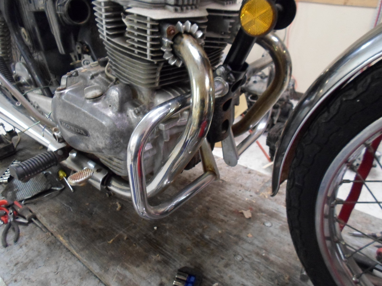 Honda CB400 Hawk Engine Guard – ClassicJapaneseMotorcycles