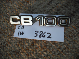 Honda CB100 Sidecover Badge 3862