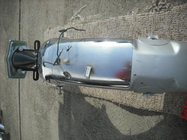 Honda CL450 1973 Rear Fender Complete with Tail Light
