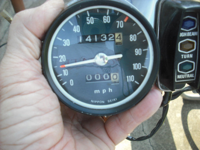 Honda CB CL360 0613 Speedo Tach like new 3916