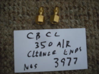 Honda CB CL350 NOS Air Box Rod End Nuts sksu 3967