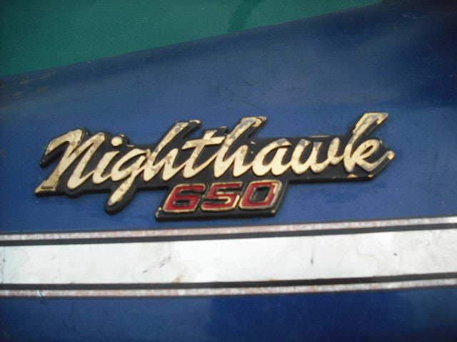Sold Honda 650 Nighthawk Blue Rt Sidecover 8663A-460P-8400