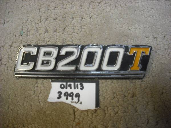 Honda CB200T Sidecover Badge 3999
