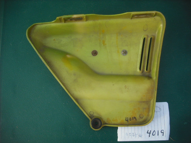 Honda CL360 left Candy Muscat Green Sidecover