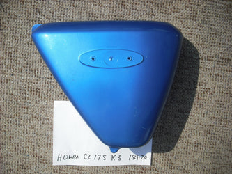 Sold Honda CL175K3 Right Candy Blue Sidecover