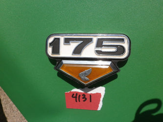 Not Found in Stock  8/28/18 Honda CB CL175 sidecover badge