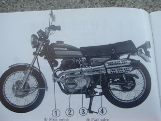 Honda CL360 K1 Original Manual