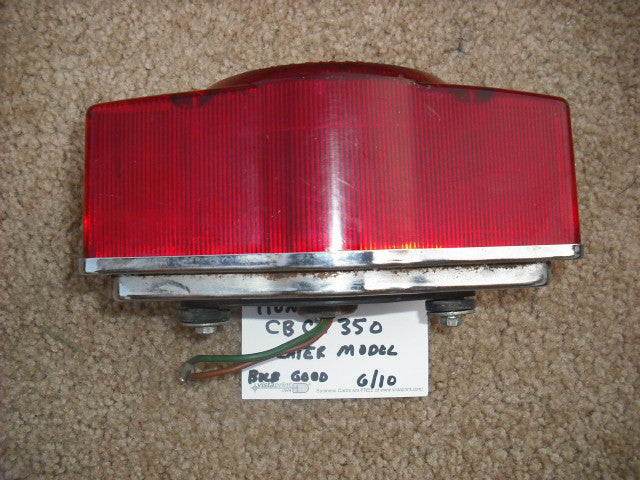 Honda CB350 Tail Light Complete with bulb 1594