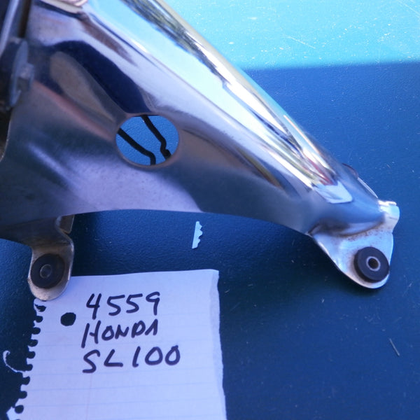 Sold Honda SL100 Tail Light w/ License Plate Bracket