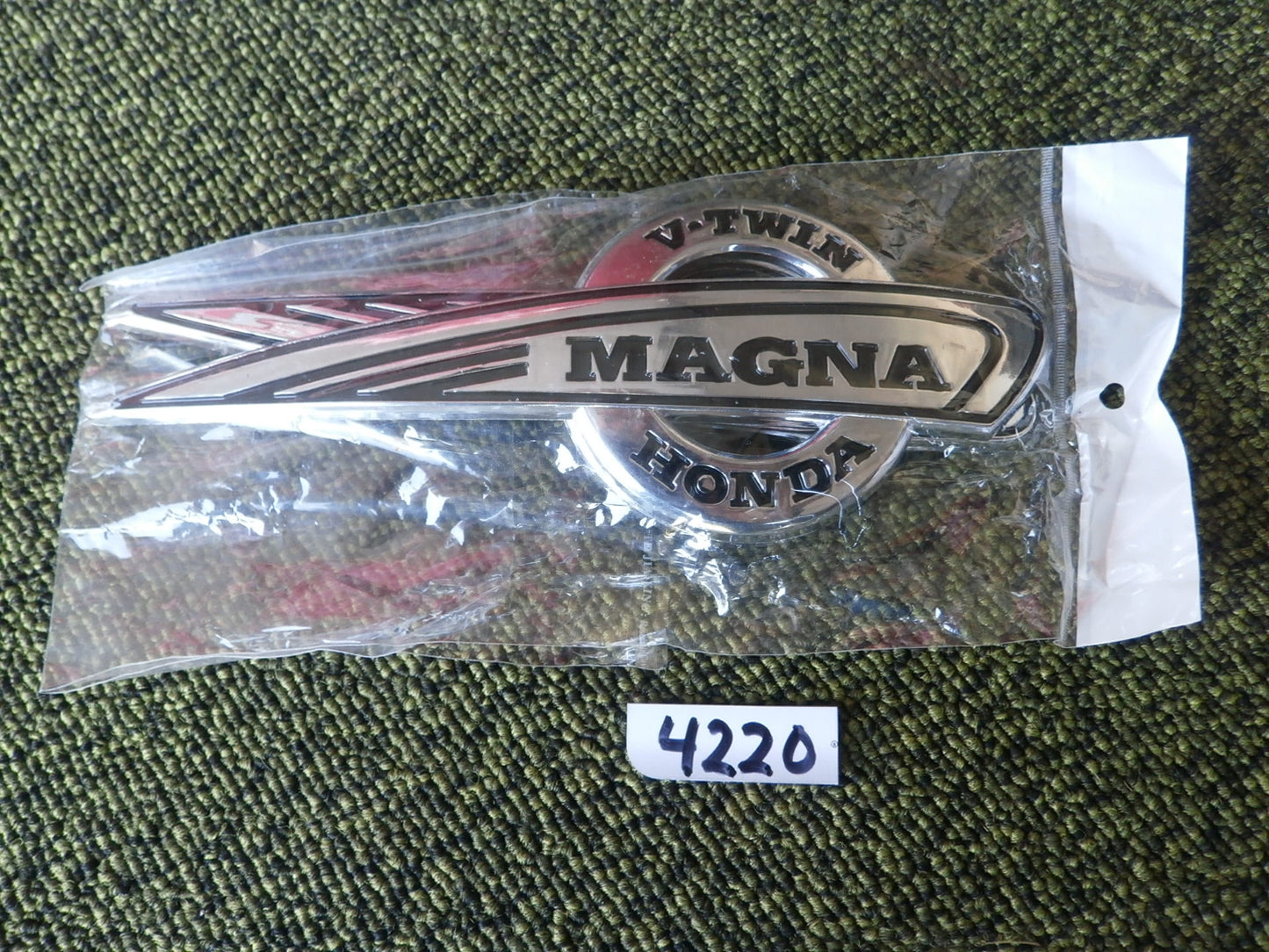 Honda Magna Gas Tank Badge Pair sku 4220