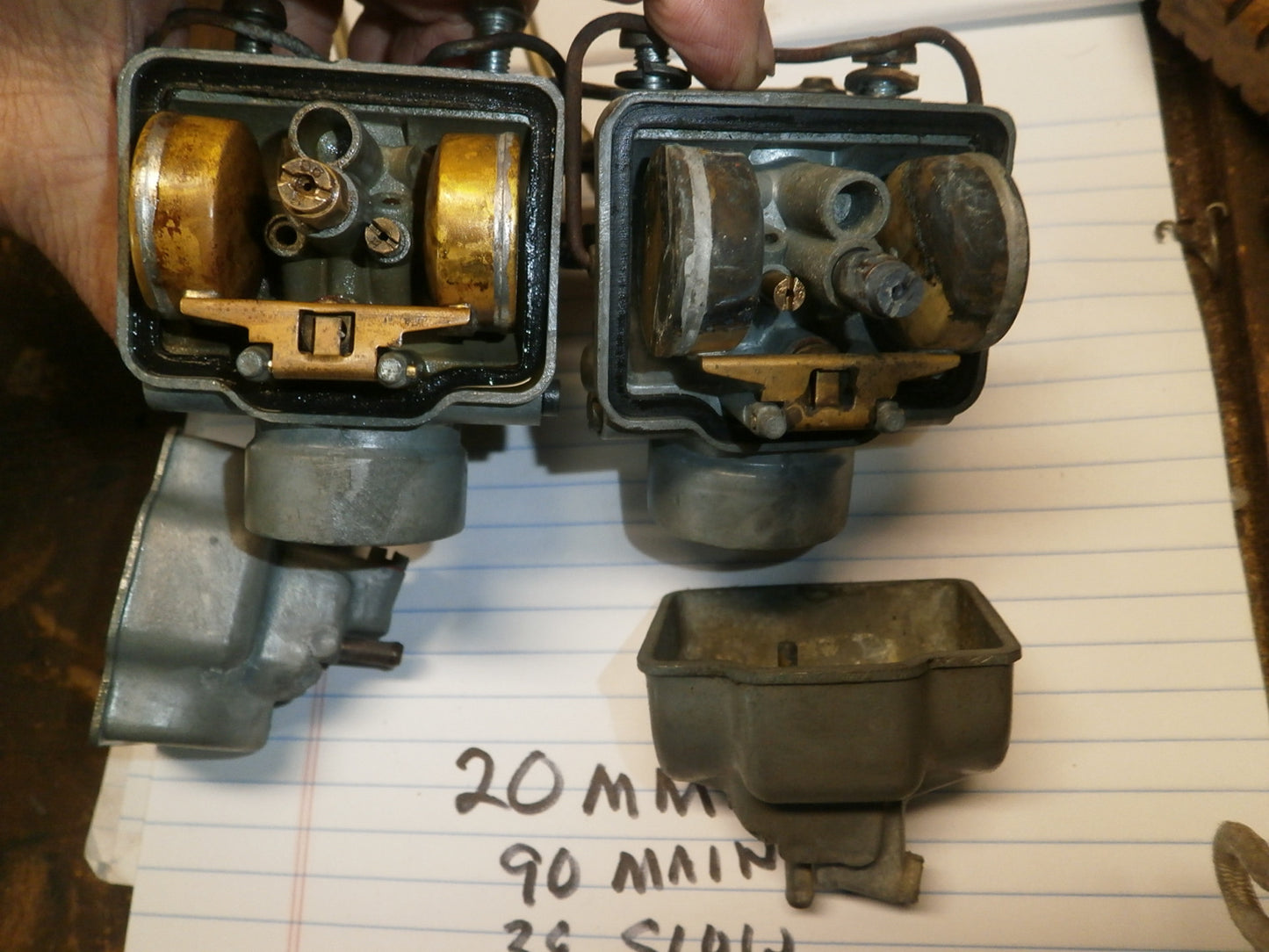 Honda CB160 CL160 Carburetor Pair