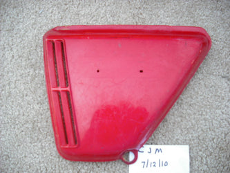 Sold Honda CB360 Red Left Sidecover