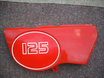 Suzuki DS125 Right Red Sidecover Fits DS100 TS100 TS125