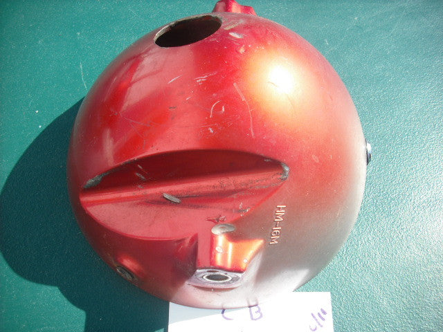 Sold Web InterpretHonda CB175 CL 175 CB 350 CL350  red Headlight Shell HM-16M sku 1798