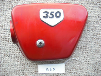 Honda CB350 sidecover  Left Red  1849