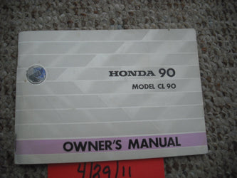 Honda 1967 CL90 Manual