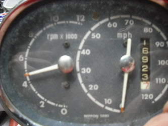 Honda CB77 CB72 305 Superhawk Speedometer
