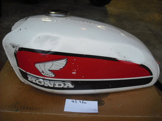 Honda CB100 1971-1972 Red Gas Tank