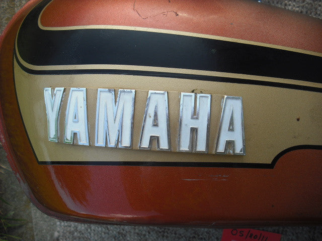 Sold Ebay 8/4/19 Yamaha TX500 Gas Tank with key sku 1927