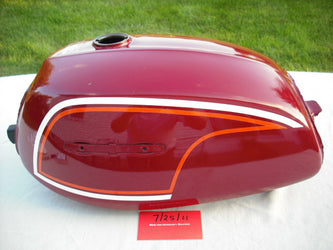 Honda CL175 1972 Magenta Red NOS Gas Tank