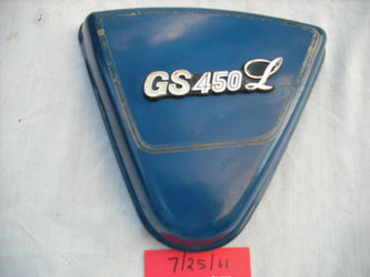 GS450L Left Blue Sidecover 1981 44211-44210