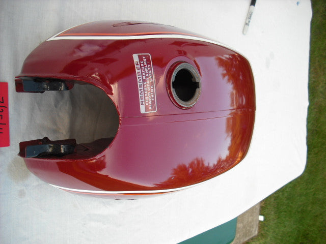 Honda CL175 1972 Magenta Red NOS Gas Tank