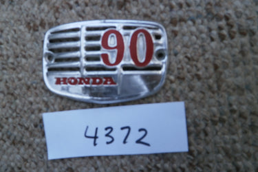 Honda 90 Headtube Badge #1 4372