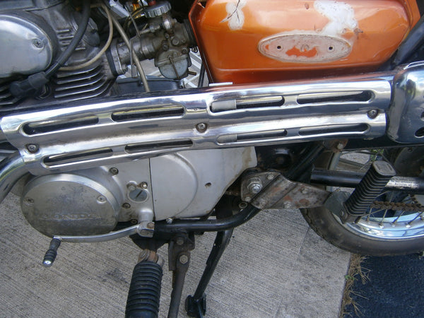 Honda CL175 1971 Stock Exhaust Complete Excellent Condition