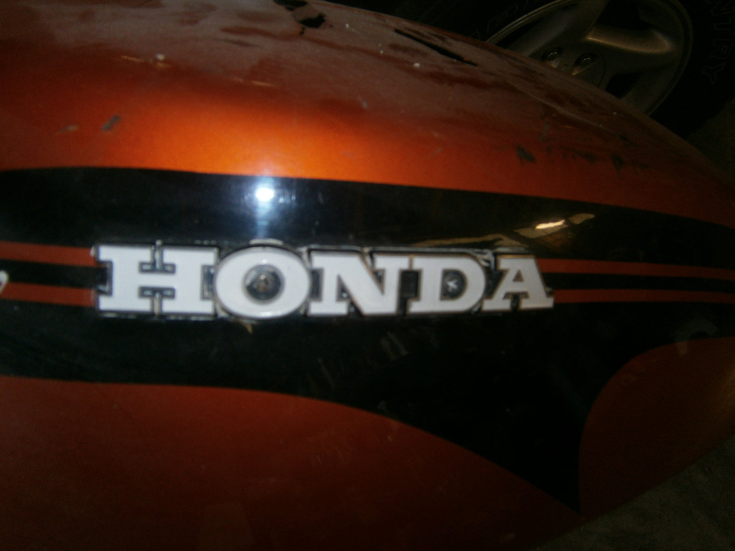 Honda CL175  gas tank emblem 4410