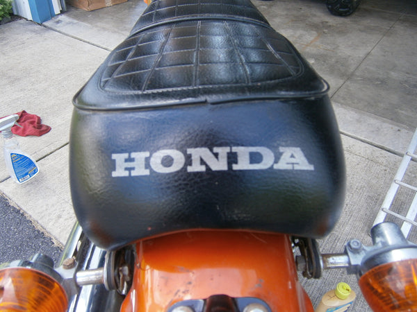 Sold ebay  6/22/16Honda CL175 1971 Seat Excellent Condition 4408