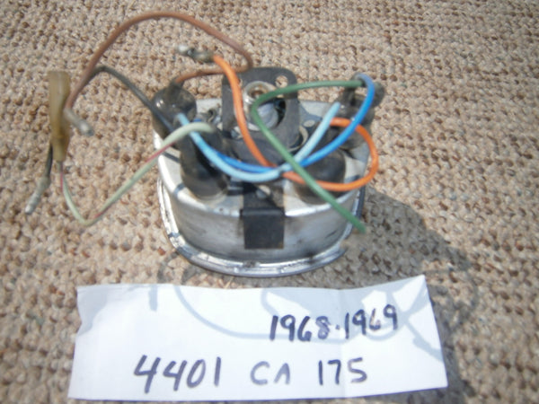 Honda SS125A, CL125A, CA175 Speedometer Wiring Complete 4454