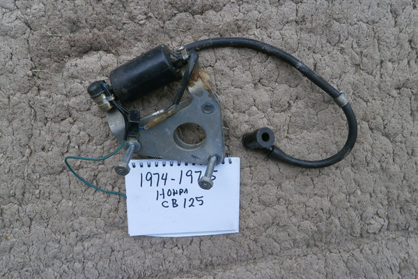 Honda CB125 1973-1975 Model code 324 coil spark plug wire 4320